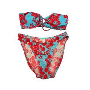 Vibrant Victoria's Secret Y2K Tropical Hawaiian Bikini